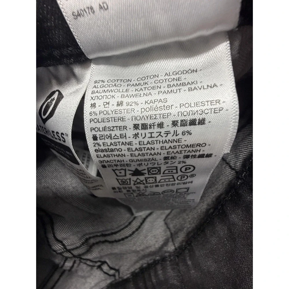 Levis 511 Jeans Mens 30x30‎ Black Slim Taper Stretch Denim Pants Mid Rise Casual